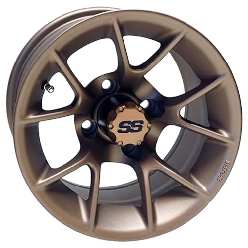 Red Hawk TIR-RX406-H Wheel Halcyon, 12x7 ET-25 Golf Carts