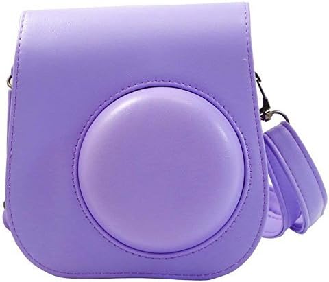 Miniatura 3 de Fujifilm Cámara de película Instax Mini 9 (azul cobalto) + paquete de película (10 disparos) + funda de piel sintética + filtros + lente para selfie