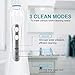 Water Flosser Pick Professional Cordless Dental Oral Irrigator - 200ML Portable and Rechargeable IPX7 Waterproof 3 Modes with 6 Jet Tips for Travel Home Use (BLUE)
