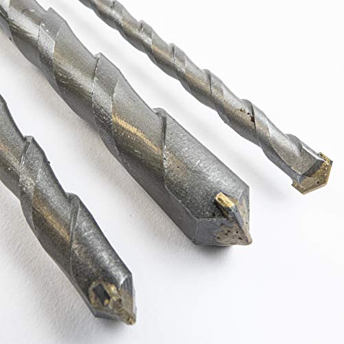 Avit | SDS BohrerSet | Hartmetallspitzen | 3-teilig | 12, 16, 24 mm | Länge 1000 mm | für Stein, Beton und Mauerwerk | Durchbrüche | AV08014 -