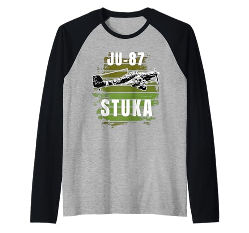 Avions de Combat WW2 / JU 87 Stuka/Fans d'avions de Combat WW2 Manche Raglan