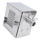 Rotisserie Motor 45W Heavy Duty Universal Replacement Spit Motor, Stainless Steel Electric Grill Motor for Pig Goat Chicken Roaster, Ideal for Outdoor BBQ (US Plug 100‑240V)