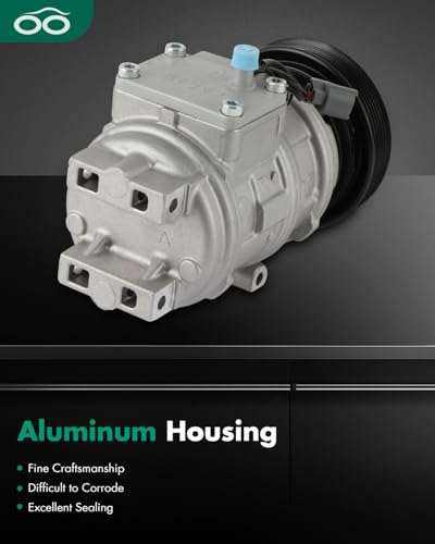 Image of SCITOO AC Compressor fit for Acura CL 3.0L 1997-1999 | Fast Cooling, Ultra Low Noise (≤72 dB)Air Conditioner Compressor with Clutch, Easy Installation, 38810P8AA01