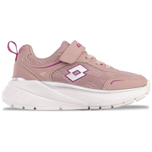 LOTTO Exertiv K, Scarpe da Ginnastica, Dk Rose Violet, 26 EU