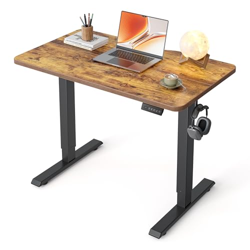 Amazon | FEZIBO 電動 昇降デスク スタンディングデスク 幅80cm 高さ