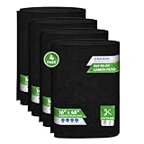 Cut to Fit Activated Carbon Filter Sheet 16” x 48” - Activated Carbon Air Filter for Air Purifiers Window AC Air Vent And More - Charcoal Filters Absorb Odors & Freshens the Air (4-Pack)