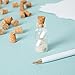 Juvale 100 Pack Size #1 Tapered Cork Plugs for Test Tubes, Mini Bottle Stoppers, DIY Crafts Corks for Special Events like Wedding, Reception, Birthday Parties, Themed Celebrations, 0.4 x 0.3 x 0.5 In