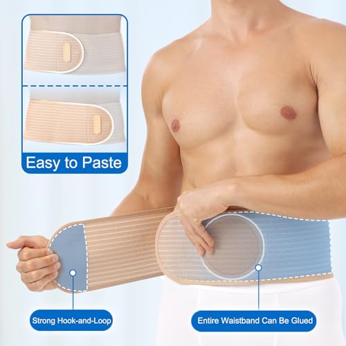 Faja para Hernia Umbilical para Hombre y Mujer Beige Mediana miniatura 4