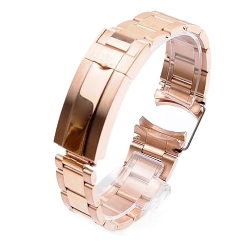 [INEOUT] vuXbg bNX fCgi EH[^[ S[Xg Tu}[i[ EHb` ANZT[ oh `F[ 20mm 21mm \bh XeX X`[ EHb` Xgbv (Color : Rose Gold, Si