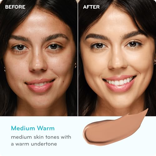 Image of pūrlisse Perfect Glow BB Cream SPF 30 - Luminous Matte Tinted Moisturizer with SPF - Korean Skin Care Formula with Goji & Hawthorn Berry to Hydrate, Brighten & Even Skin - Medium Warm (1.4 oz)