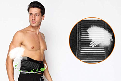 Protetor de cintura esportiva, fitness e musculação, proteção de cintura, equipamentos esportivos (9