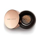 Base maquillaje mineral suelto de acabado radiante, 100% ingredientes naturales vegano & cruelty free, de larga duración con protector solar SFP 15, W8 Classic Tan 10 g