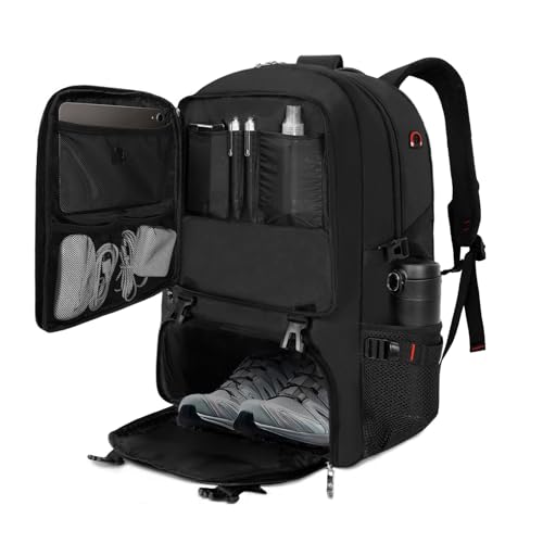 [TORIBIO] 登山リュック バックパック 55-80L 大容量 リュックサック ロールトップリュック 3WAY 靴収納 17インチPC トラベルバック リュックサック ビジネス 軽量 防水 キャンプ アウトドア