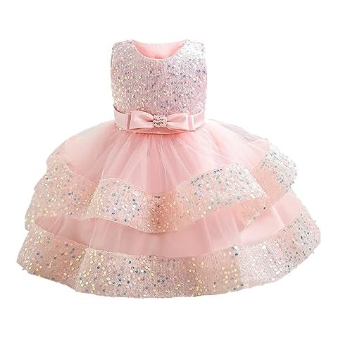 Miipat Toddler Girls Sequin Party Dress Cover