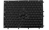 My Life My Shop Sole Relief Reflexology Massage Mat, Black