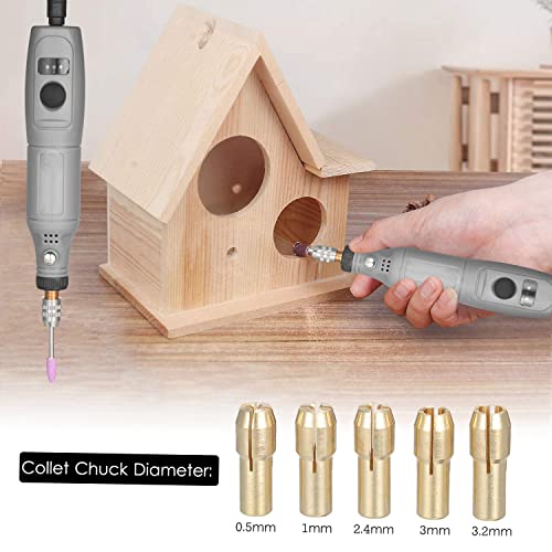 ZEYUAN Ferramenta Rotativa Moedor Elétrico Portátil 12V 5000-15000 rpm Cortador Giratório com 24 Ace