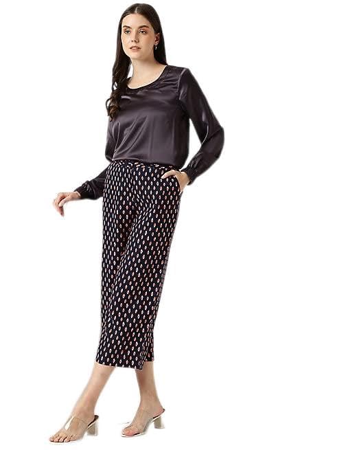 Image of Marks & Spencer Linen Blend Women's Relaxed Casual Pants