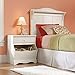 Sauder Pogo Night Stand, Soft White finish
