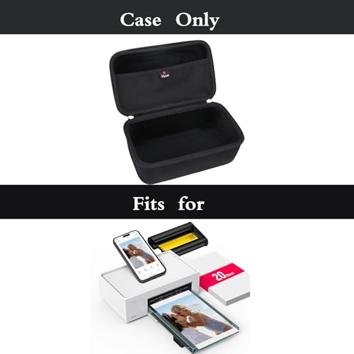 Image of Mchoi Hard Case Fits for M110 M100 M200 Liene 4x6'' Photo Printer, Wi-Fi Picture Printer, Case Only, All Black