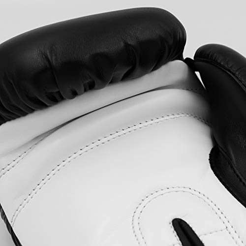 Adidas Guanti Da Boxe Hybrid 50, Da Uomo, Colore Nero/Bianco, 12 Oz - 4