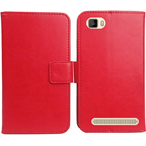 Gukas Flip PU Billetera Design para DUODUOGO J3 (2019) / V Mobile A10 / A11 / Spiphone A10 Pro 5