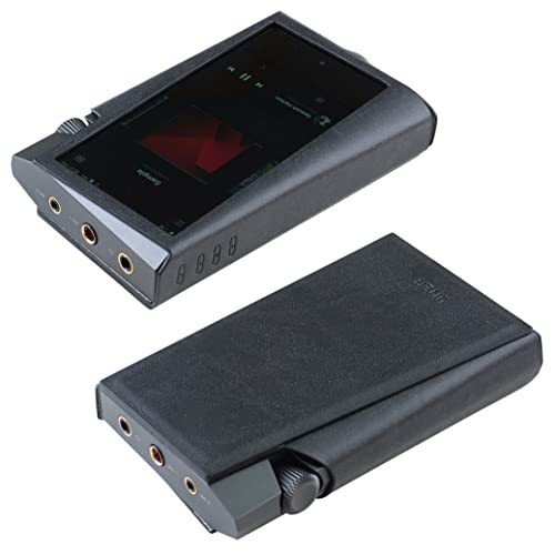 MITER CASE for Astell&Kern SR35, Hand Crafted Italy PU artificial Leather Cover for AK-SR35 (Navy) - Image 3