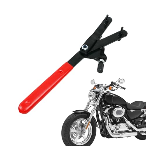 Adjustable Flywheel Wrench, Clutch Holding Tool|Hub Basket Gear Holder,Bike Auto Accessory,Heavy Duty Manual Iron Motorcycle Spanner For Scooter Repair Disassembly Engine Turning