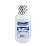 First Aid Central 100485 PhysiciansCare Emergency Eye Wash Solution, Made in Canada, 16 Oz. Bottle