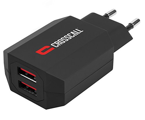 Preisvergleich Produktbild Crosscall Dual-USB Netzladegerät Schwarz