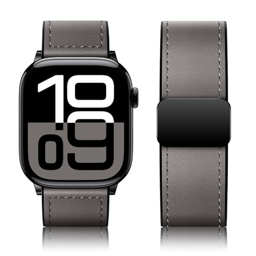 Qimela ���C���U�[�X�g���b�v Apple Watch�p�o���h 38mm 40mm 41mm 42mm 44mm 45mm 46mm 49mm �j�����p �g�b�v�O���C���{�v���X�g�o���h iWatch Series 10 9 8 7 6 5 4 3 Ul
