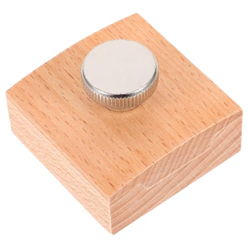 VILLCASE Handheld Sanding Tool Wooden Sandpaper Block for Woodworking Craft Projects Small Sanding Block and Sandpaper Holder