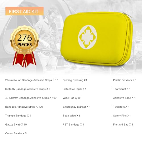 276PCS First Aid Kit Only $9.99 After Code 64NTHX92 - Image 2