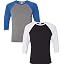 (1) Grey/Tr Ryl Trb + (1) Black/White