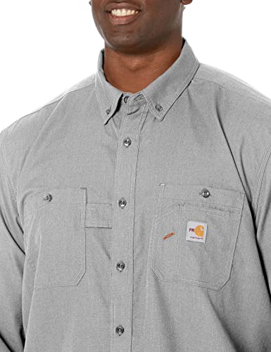 Image of Carhartt Men's Long-Sleeve, Gray, Medium