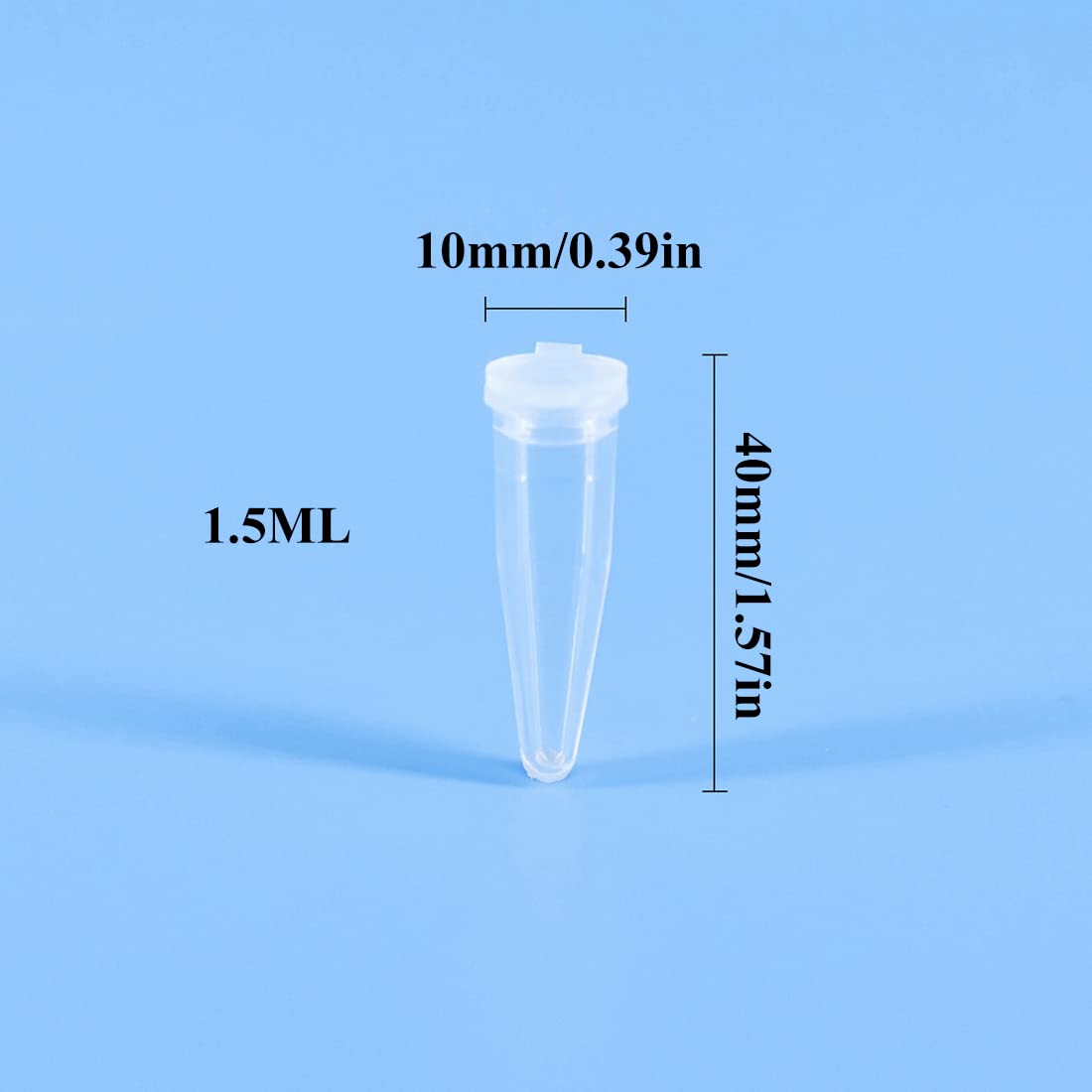 Zentrifugenröhrchen, YSYZM Mikro ZentrifugenröHrchen Kunststoff, Reaktionsgefäße Stoffkapseln Probenröhrchen Transparent PP-Material (200, 0,5 ml Zentrifugenröhrchen, YSYZM Mikro ZentrifugenröHrchen Kunststoff, Reaktionsgefäße Stoffkapseln Probenröhrchen Transparent PP-Material (200, 0,5 ml