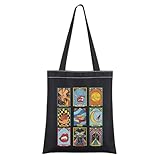 MYSOMY ZA Tarot - Bolsa de mano con diseño de personajes de Lance Orion Vega Twins Gifts Darius Acrux Gifts Celestial Heirs Shoulder Bag, 9 imágenes Bl Uk3, INCH