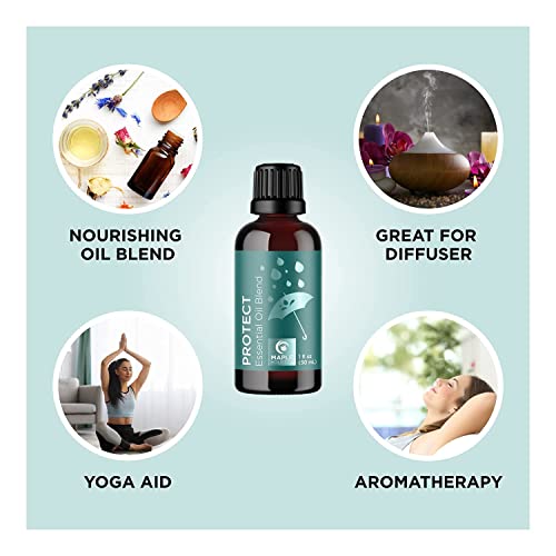 Thieves Myth Pure Essential Oil Blend - Purification Essential Oil Blend For Diffuser Of Undiluted Cinnamon Eucalyptus Lemon Rosemary And Clove Essential Oil - Cleansing Aromatherapy Diffuser Oil #TOP3