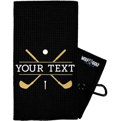 Personalized Golf Towel | Personalized Golf Towels for Golf Bags | Custom Golf Towel Golf Gifts | Golf Towels for Golf Bags for Men or Women Cover