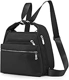 LOSMILE Mujer Bolsos mochila, PU cuero Bolsos bandolera Bolsos de mano Mochila de a diario...