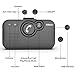 SUNITEC Handsfree Bluetooth Car Kit for Cell Phone, Wireless Bluetooth Speaker for Car, AUTO Power ON Support Siri Google Voice Assistant Hands Free Phone Speakerphone with Visor Clip-BC980SA