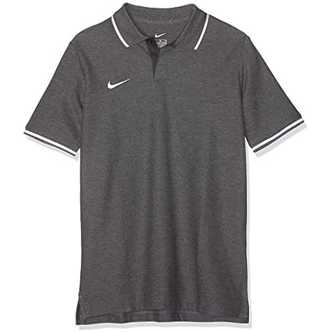 Nike Kids Y Polo Shirt - Charcoal Heather Cover