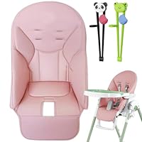 SVCEQZE Baby Hochstuhl Bezug 80x40cm | Wasserdichte Abdeckung Mit Weicher Polsterung | Einfach Zu Reinigen