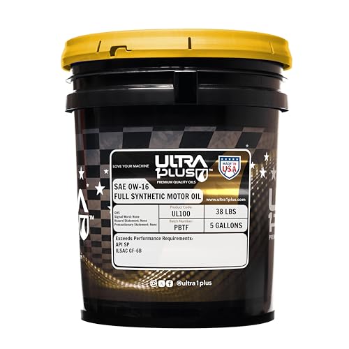 Ultra 1Plus SAE 0W-16 Full Synthetic Motor Oil API SP ILSAC GF-6B | 5 Gallon Pail