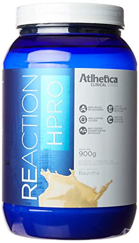Reaction Hpro Baunilha, Athletica Nutrition, 900G