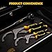 ELEAD Adjustable Oil Filter Wrench Set - 9