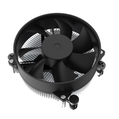 AMD CPU Air Cooler Low Profile for AM4 & AM5 Ultra Compact 45 mm High 95 mm PWM Fan 85W TDP includes free IONZ Thermal Paste