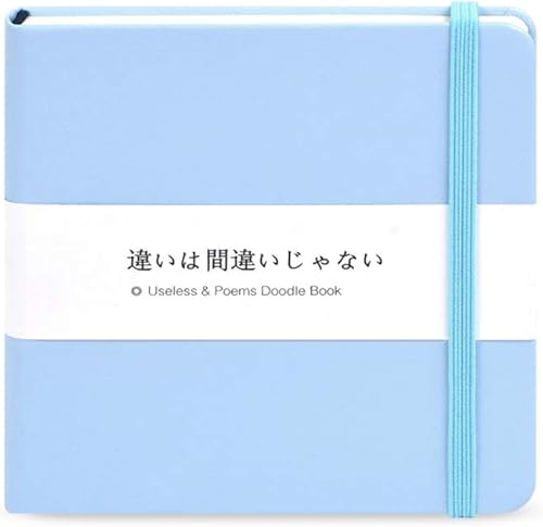 Miniatura 26 de Mifuner Cuadernos Mini de 5x5, 80gsm, Páginas en Blanco, Cuadernos de Bocetos, Diario de Viajes, Cuaderno de Bolsillo, Tapa Dura, Cuaderno