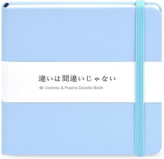 Small Square 5x5" 104 sheets 80gsm mini notebooks blank pages sketchbooks Travel Journal Pocket Hardcover Paint Writing No...