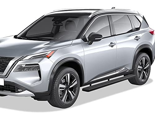 Estribos Laterales Negro Mate para Nissan Rogue 2021-2026 miniatura 6