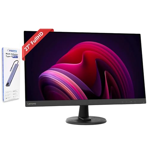 Lenovo Monitor C27 27" FullHD VA | 75Hz, 5ms, FreeSync,